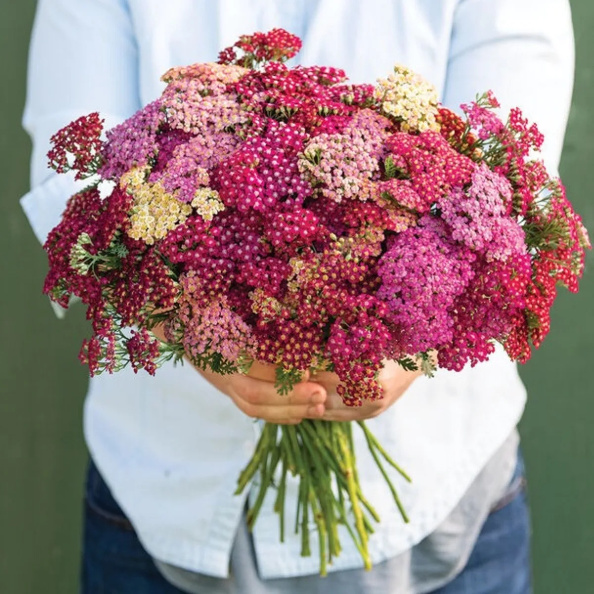 FlowerBurst Red Shades yarrow bouquet